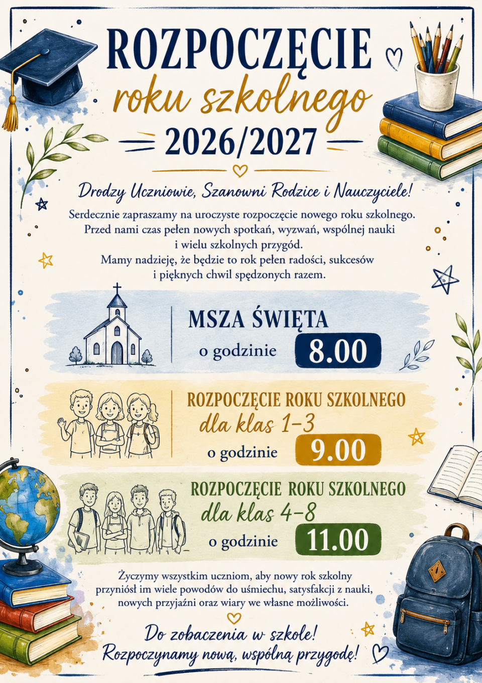 Uroczyste rozpoczęcie roku szkolnego